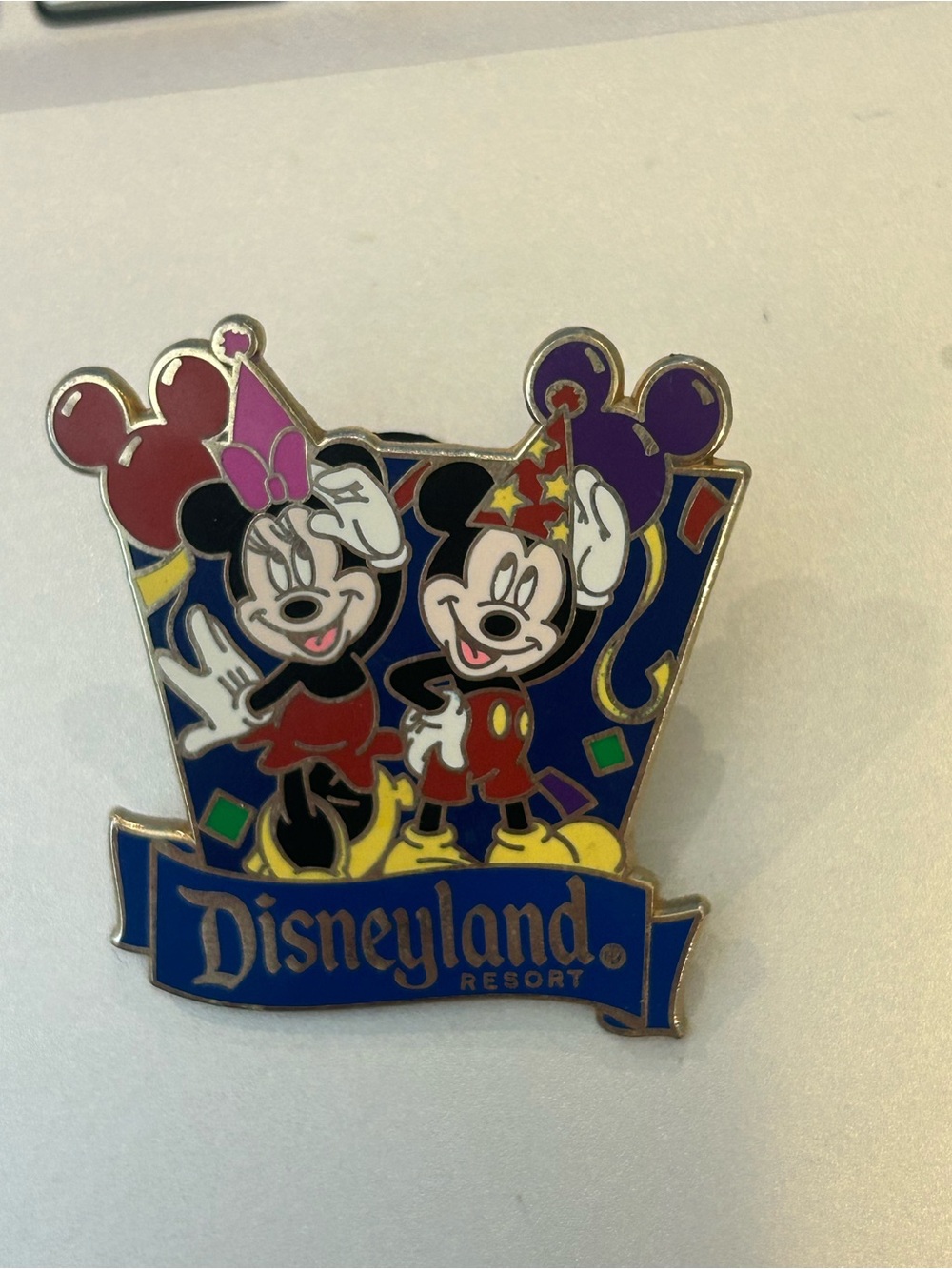 Disney pin 69488 Disneyland Travel Company Celebrate Mickey Minnie Mouse party